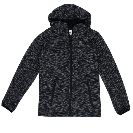 Sfida Tarkin Kids Performance Jacket - Black Marle (Reflective Zip Up Activewear) - BLACK MARLE