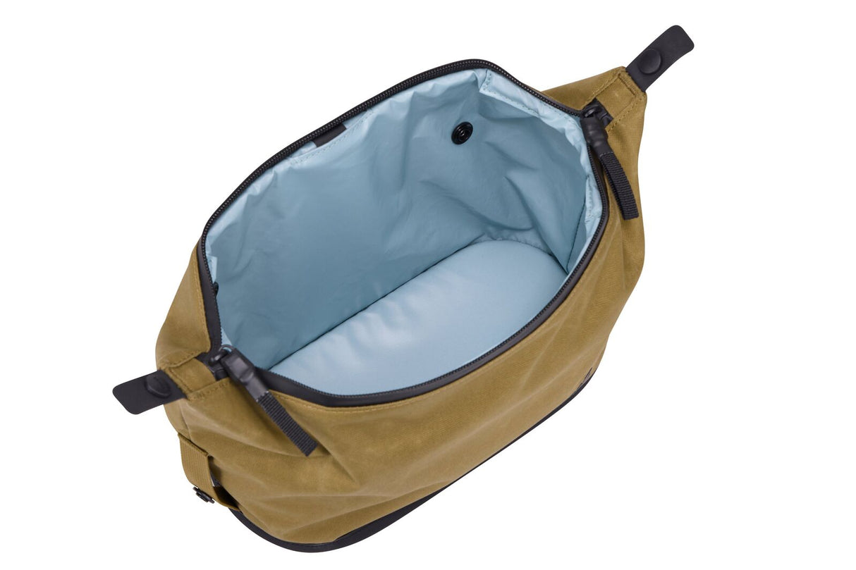 THULE Aion 5L Waxed Canvas Toiletry Bag Travel Wash Kit TSA Pouch Organizer in Nutria