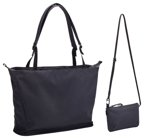 THULE Aion 23L Recycled PFC-Free Tote Bag w/ 16” Laptop Wet Pocket in Black
