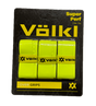 Volkl Super Perf Over Grip Neon Yellow Overgrip Tennis Squash Badminton - 3 Pack