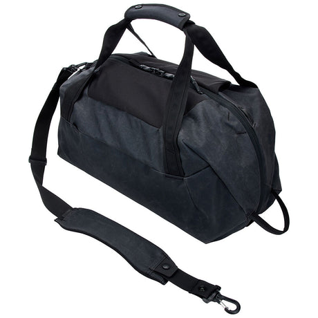 THULE Aion 35L Travel Gym Wet Gear Duffel Bag W/ Laptop Compartment in Black