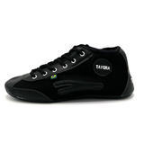 TAYGRA High Top Shoe Vegan Recycled Flexible Ethical Handmade Sneakers in Black
