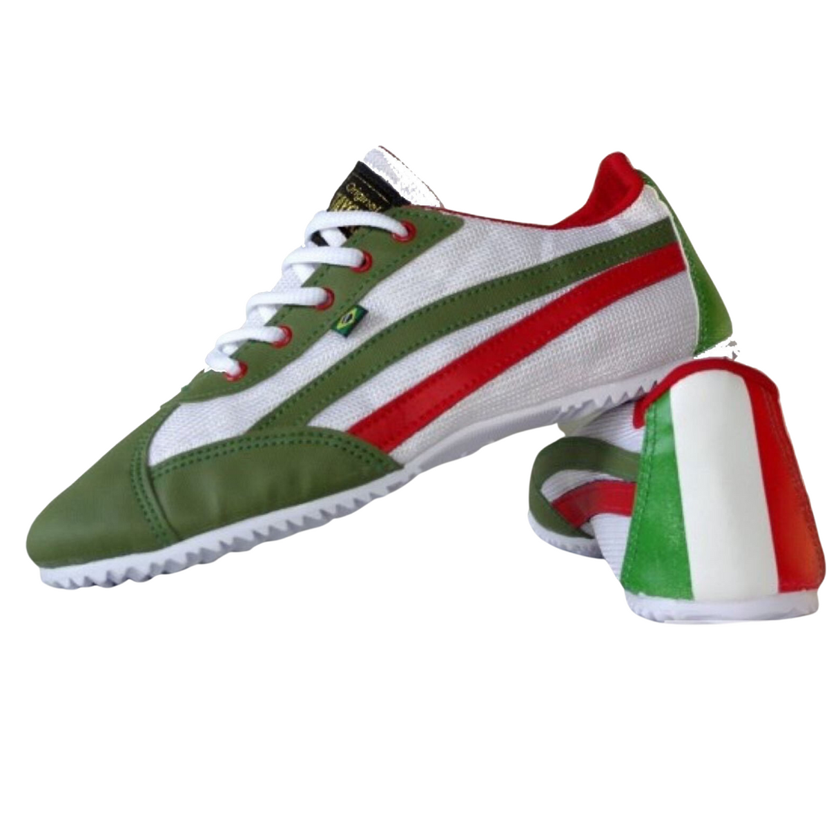 TAYGRA Slim Shoe Vegan Leather Recycled Flexible Ethical Handmade Sneakers Eco - Italy - 41 EUR