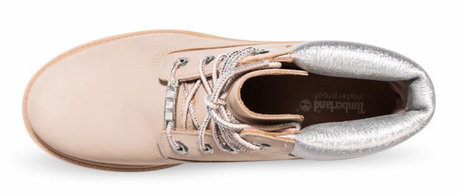 Timberland Womens Heritage 6 Inch Waterproof Leather Boots  - Light Pink Nubuck