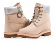 Timberland Womens Heritage 6 Inch Waterproof Leather Boots - Light Pink Nubuck