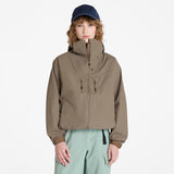 Timberland Caps Ridge Mobi Flex Tech Waterproof Jacket Women’s 3L Waterproof ReBOTL in Chocolate Chip