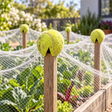 5x Tennis Balls Used As Safety Caps for Garden Stakes, Posts & Star Pickets