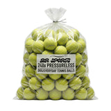 240x Pressureless Everyday Bulk Tennis Balls (Dog Toys)