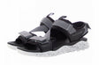 Timberland Mens Ripcord Backstrap Sandals - Black Mesh with Grey