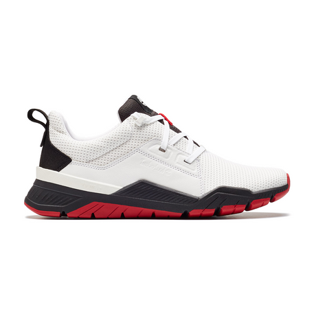 Timberland Mens Concrete Trail Sneakers (Low Cut Casual Shoes) - White Leather/Mesh