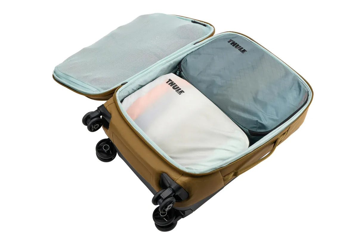 THULE 34x24cm Clean Dirty Packing Cube Travel Storage Bag w/ TPU Divider in Pond Gray