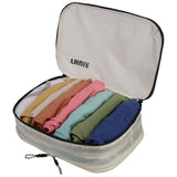THULE 34x24cm Clean Dirty Packing Cube Travel Storage Bag w/ TPU Divider in White