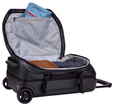 40L Thule Chasm Carry On Wheeled Duffel Suitcase Travel Bag in Black