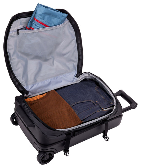 40L Thule Chasm Carry On Wheeled Duffel Suitcase Travel Bag in Black