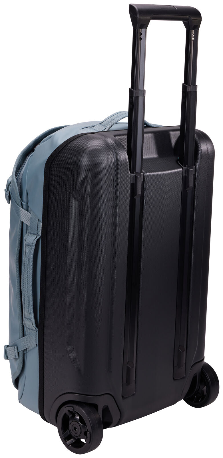 Thule 40L Chasm Carry On Wheeled Duffel Bag Suitcase Travel Luggage in Pond Blue