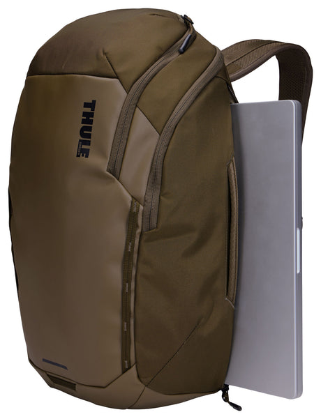 Thule Chasm 26L Everyday Backpack Bag Travel w/ Laptop Pocket in Deep Khaki