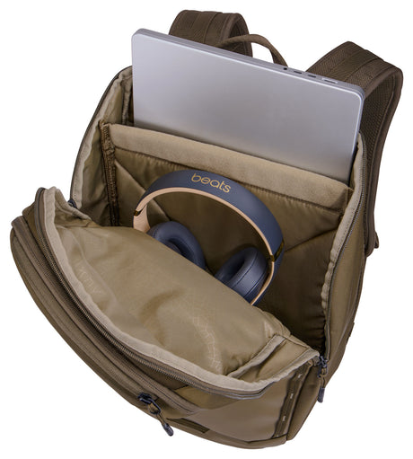Thule Chasm 26L Everyday Backpack Bag Travel w/ Laptop Pocket in Deep Khaki