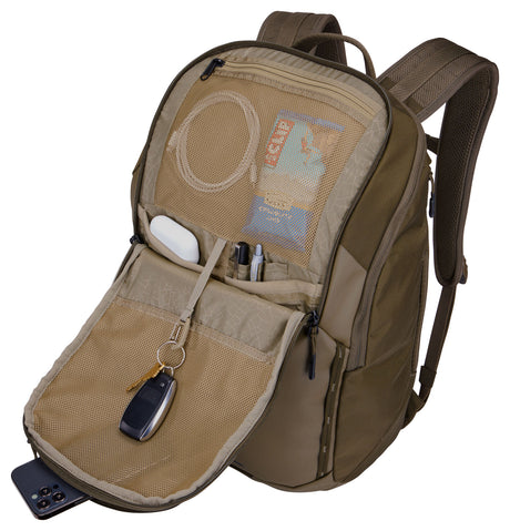 Thule Chasm 26L Everyday Backpack Bag Travel w/ Laptop Pocket in Deep Khaki