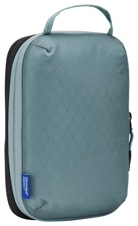 THULE Small Packing Cube 26x18x11 Travel Storage Organizer in Pond Gray