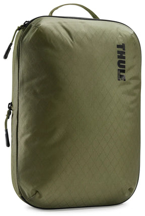 THULE 34x23x15cm Packing Cube Compression Travel Storage Bag in Soft Green - Medium