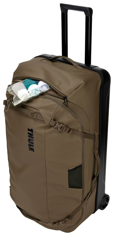 Thule Chasm 110L Wheeled Duffel Luggage Bag - Khaki (Travel Suitcase)