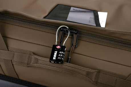 Thule Chasm 110L Wheeled Duffel Luggage Bag - Khaki (Travel Suitcase)