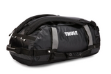 Thule Chasm 40L Duffel Overnight Travel Bag - Gloss Black (Convertible Duffle Backpack)
