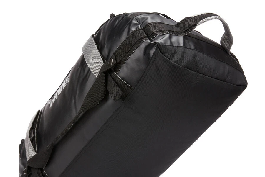 Thule Chasm 40L Duffel Overnight Travel Bag - Gloss Black (Convertible Duffle Backpack)