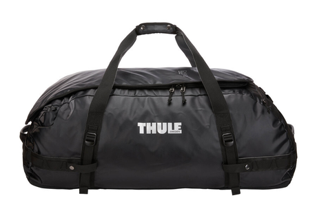 Thule Chasm 130L Duffel Travel Bag - Gloss Black (Convertible Outdoor Duffle Backpack)