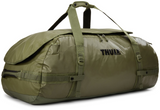 Thule Chasm 130L Duffel Travel Bag - Gloss Olivine (Convertible Outdoor Duffle Backpack)