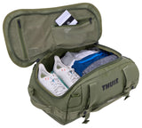 Thule Chasm 30L Duffel Overnight Bag Convertible Backpack Duffle in Olivine