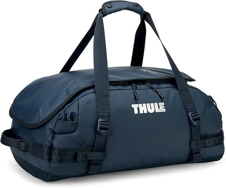 Thule Chasm 30L Duffel Overnight Travel Bag - Darkest Blue (Convertible Duffle Backpack)