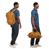 Thule Chasm 30L Duffel Overnight Bag Convertible Backpack Duffle in Golden