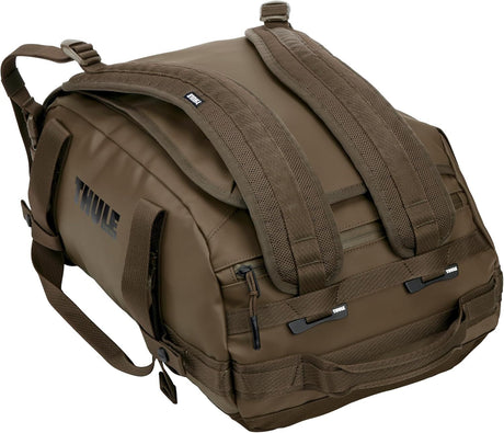 Thule Chasm 30L Duffel Overnight Travel Bag - Deep Khaki (Convertible Duffle Backpack)