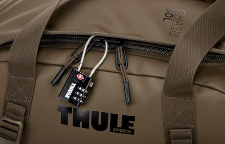 Thule Chasm 30L Duffel Overnight Travel Bag - Deep Khaki (Convertible Duffle Backpack)