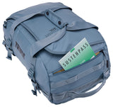 Thule Chasm 30L Duffel Overnight Bag Convertible Backpack Duffle in Pond Grey