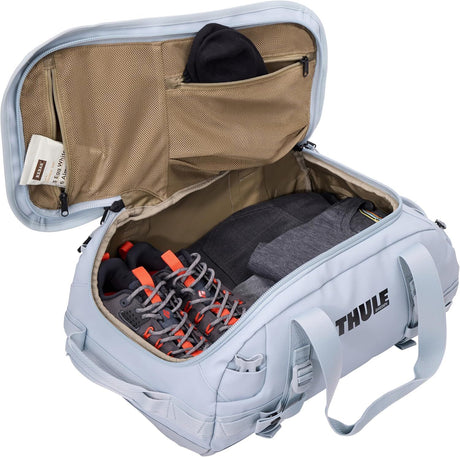 Thule Chasm 30L Duffel Overnight Travel Bag - Soft Blue (Convertible Duffle Backpack)