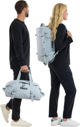 Thule Chasm 30L Duffel Overnight Bag Convertible Backpack Duffle in Soft Blue