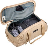 Thule Chasm 40L Duffel Bag Convertible Backpack Duffle in Gentle Biege