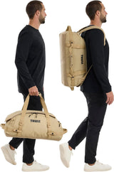 Thule Chasm 40L Duffel Bag Convertible Backpack Duffle in Gentle Biege