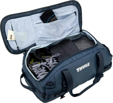 Thule Chasm 40L Duffel Overnight Travel Bag - Darkest Blue (Convertible Duffle Backpack)