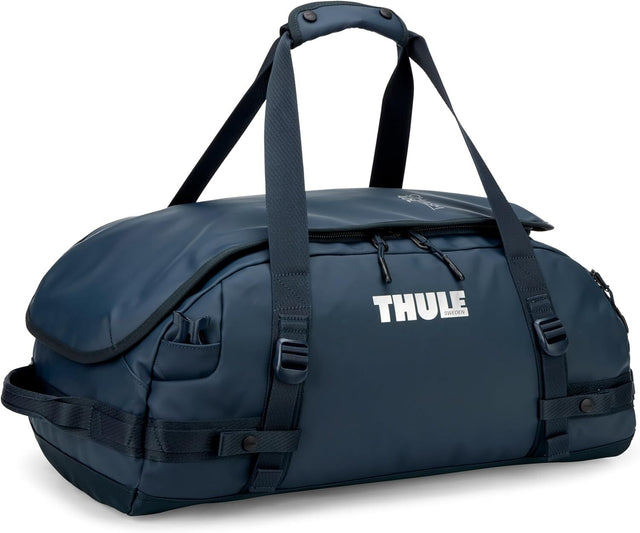 Thule Chasm 40L Duffel Bag Convertible Backpack Duffle in Darkest Blue