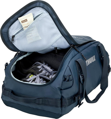 Thule Chasm 40L Duffel Overnight Travel Bag - Darkest Blue (Convertible Duffle Backpack)