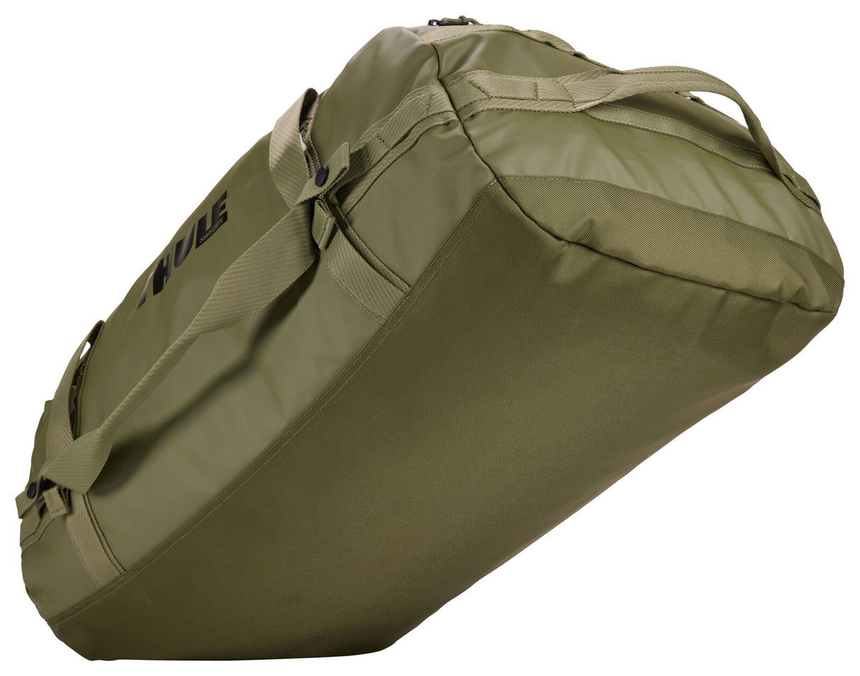 Thule Chasm 70L Duffel Overnight Bag Convertible Backpack Duffle in Olivine