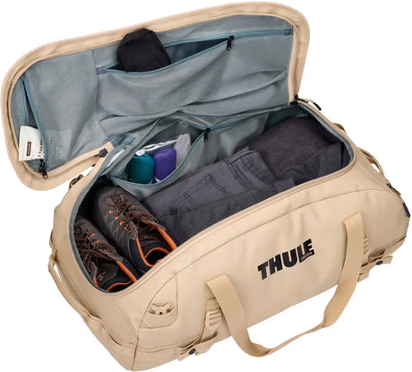 Thule Chasm 70L Duffel Travel Bag - Gentle Beige (Convertible Duffle Backpack)