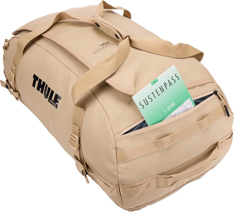 Thule Chasm 70L Duffel Travel Bag - Gentle Beige (Convertible Duffle Backpack)