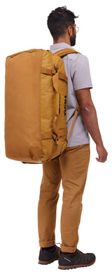 Thule Chasm 70L Duffel Overnight Bag Convertible Backpack Duffle in Golden