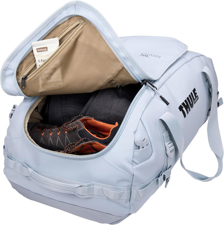 Thule Chasm 70L Duffel Travel Bag - Soft Blue (Convertible Duffle Backpack)