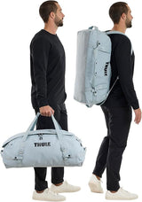 Thule Chasm 70L Duffel Overnight Bag Convertible Backpack Duffle in Soft Blue