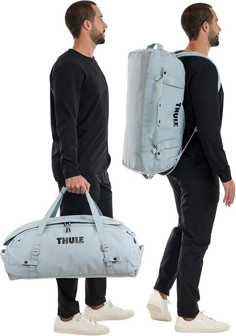 Thule Chasm 70L Duffel Travel Bag - Soft Blue (Convertible Duffle Backpack)